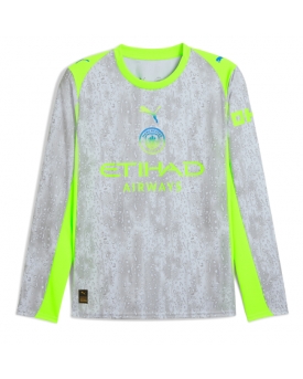 Manchester City Maglia Gara Terza Repliche 2025-26 Maniche Lunghe